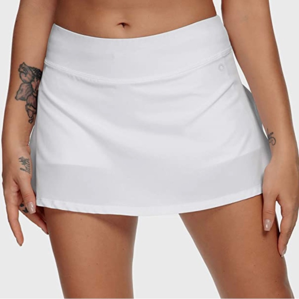 Queenieke White Tennis Skirt